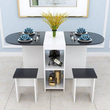 Load image into Gallery viewer, MIU Folding Dining Table and Chairs 5pcs