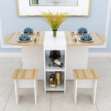 Load image into Gallery viewer, MIU Folding Dining Table and Chairs 5pcs