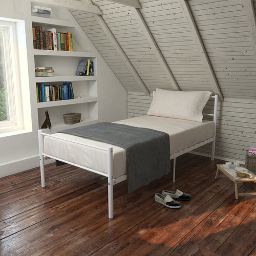 NORD Single Metal Steel Bed Frame