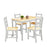 PANANA Contemporary Dining Table and Chairs Set 5PCS