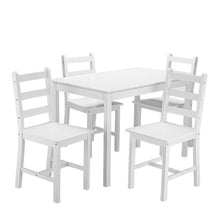 Load image into Gallery viewer, PANANA Contemporary Dining Table and Chairs Set 5PCS