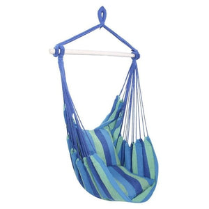 Garden Hanging Hammock Chair with 2 Pillows