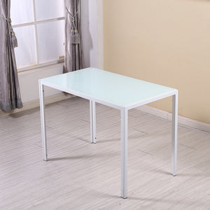 PANANA Glass Dining Table Set with 4 or 6 Chairs